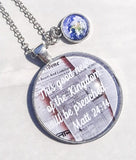 Best Gossip Ever Heard / Matthew 24:14 / Bible verse necklace