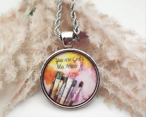 You are God's Masterpiece / Ephesians 2:10 / Purple Heart