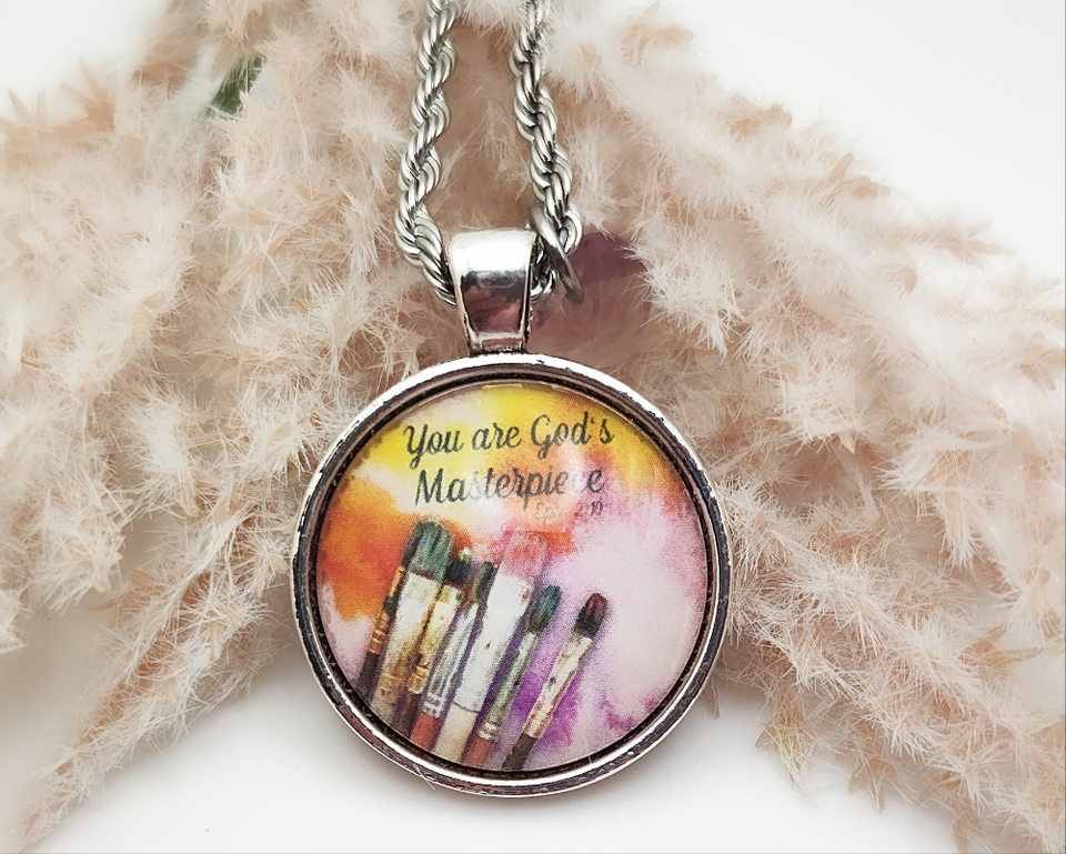 You are God's Masterpiece / Ephesians 2:10 / Purple Heart
