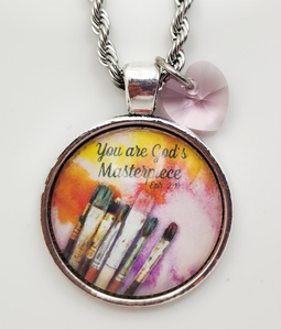 You are God's Masterpiece / Ephesians 2:10 / Purple Heart