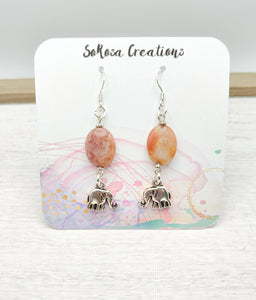 Creation / Elephant Earrings