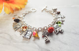 Silver Fall Toggle Clasp Bracelet