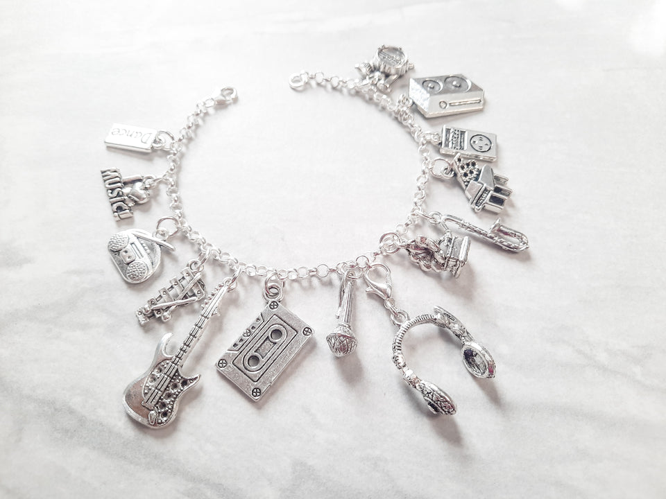 Sterling Silver Winter Whimsey Charm Bracelet - J.H. Breakell and Co.