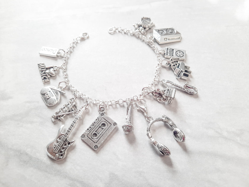 Buy Jewels Galaxy Silver Charms Bracelet Online At Best Price @ Tata CLiQ
