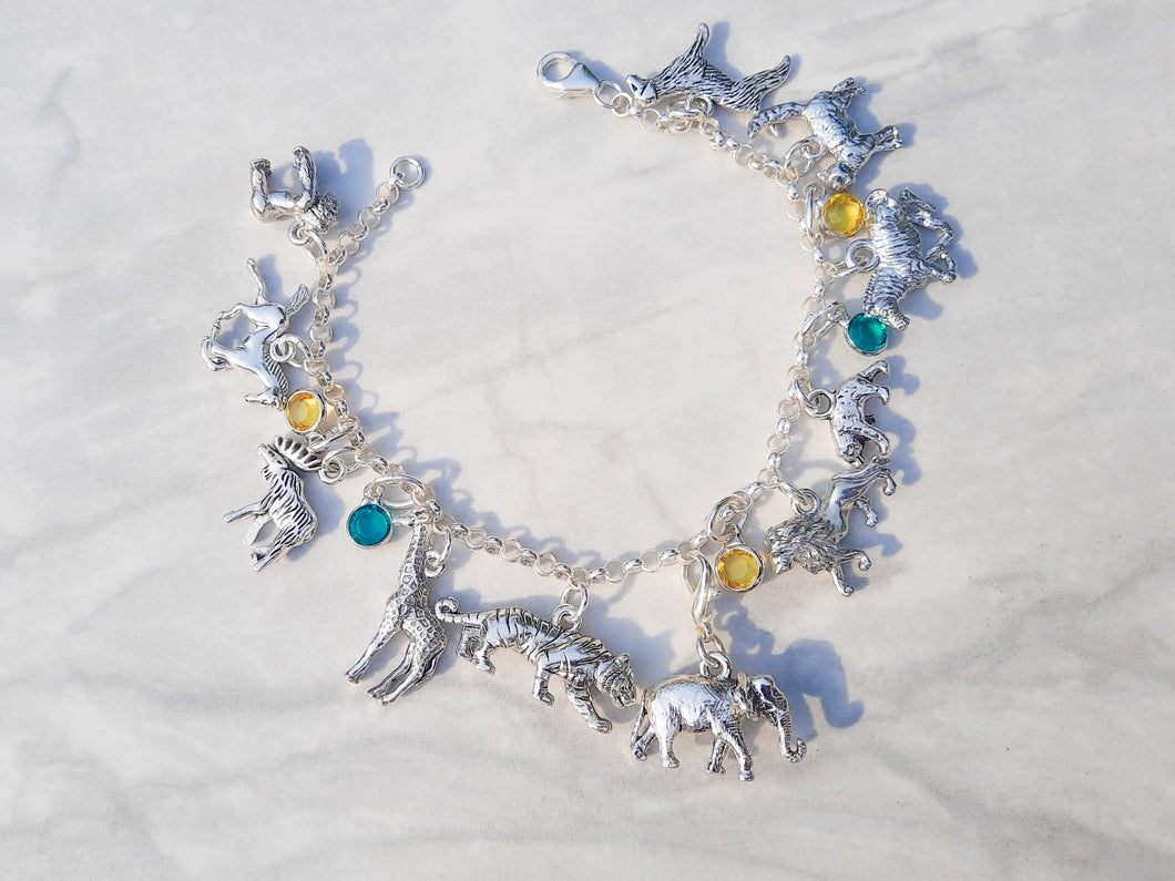 Floriana Women's Cook Charm Bracelet - Sterling Silver Chain and Cooking  Charms - Walmart.com